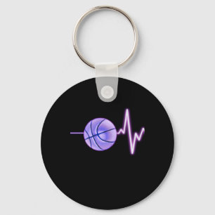 Porte-clés Basketball Heartbeat - Le plus récent Basketball d