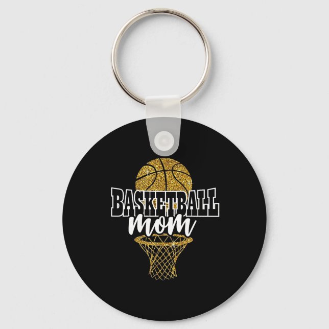 Porte-clés Basketball Maman Panier (Recto)
