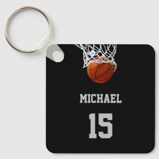 Porte-clés Basketball Votre Nom