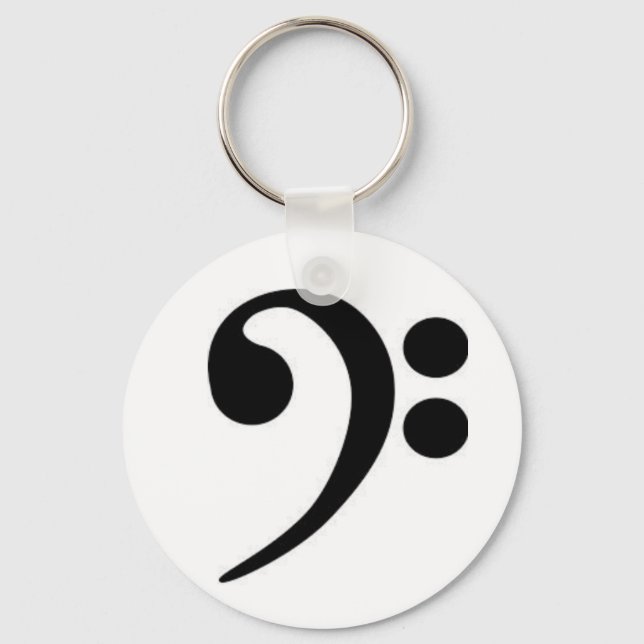 Porte-clés Bass clef (Recto)
