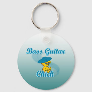 Porte-clés Bass Guitar Chick #3