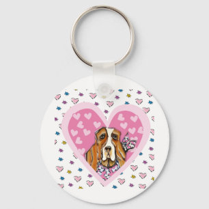 Porte-clés Basset Hound