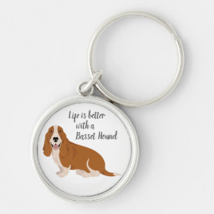 Porte-clés Basset hound