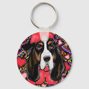 Porte-clés Basset Hound