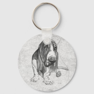 Porte-clés Basset Hound