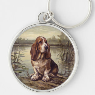 Porte-clés Basset Hound