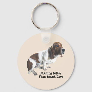 Porte-clés Basset Hound Keychain