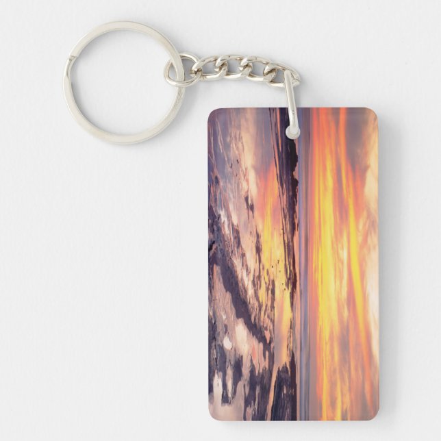 Porte-clés bassins de marée de Sunset Cliffs (Devant)