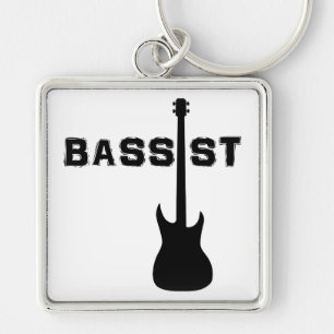 Porte-clés Bassiste