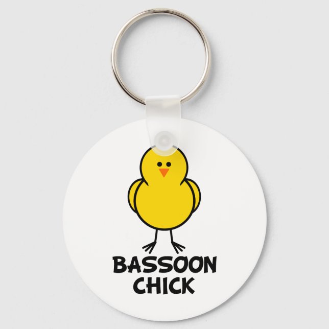 Porte-clés Basson Chick (Recto)