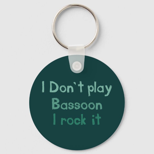 Porte-clés Bassoon Rock It Porte - clé (Recto)