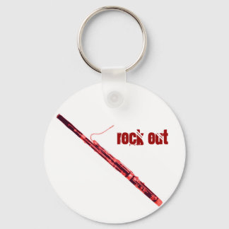 Porte-clés Bassoon Rock Out Keychain