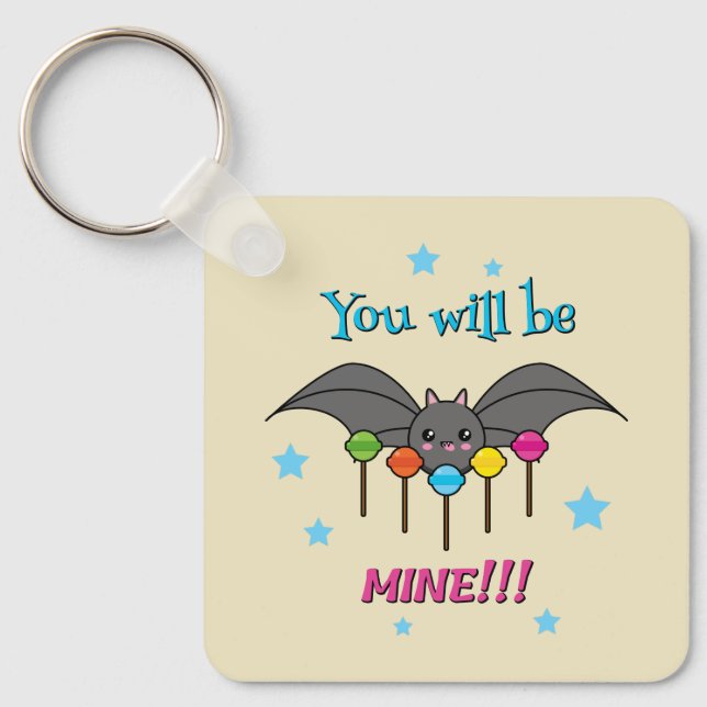 Porte-clés Bat Craving Lollipops (Recto)