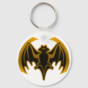 Porte-clés Bat Gold Le MUSÉE Zazzle Cadeaux