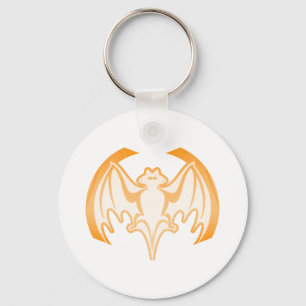 Porte-clés Bat Orange Inv Le MUSÉE Zazzle Cadeaux