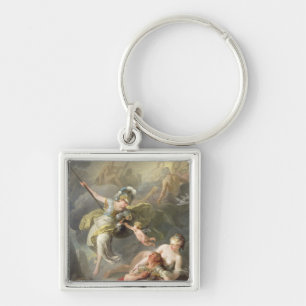 Porte-clés Bataille entre Minerva et Mars, 1771