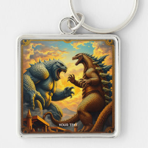 Porte-clés Bataille Imaginaire Mosaïque Cute
