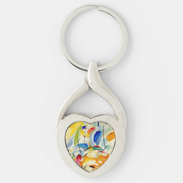 Porte-clés Bataille navale de Kandinsky 1913 (Devant)