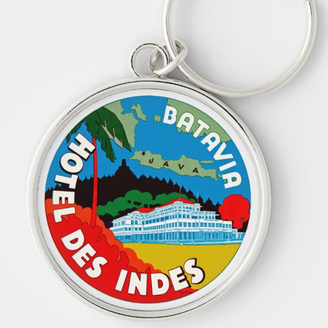 Porte-clés Batavia Hotel Des Indies (Devant)