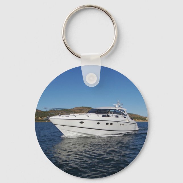 Porte-clés Bateau à moteur de luxe (Recto)