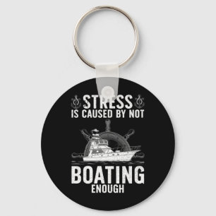 Porte-clés Bateau Cool Pour Hommes Femmes Stress Marin Yacht