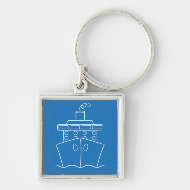 Porte-clés Bateau de croisière (Devant)