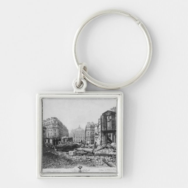Porte-clés Bâtiment d'avenue de l'Opera 2 (Devant)