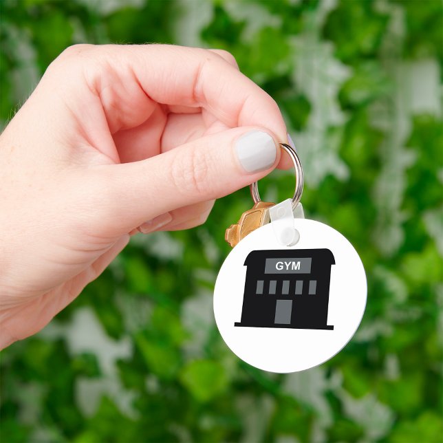 Porte-clés Bâtiment de gym (Créateur téléchargé)