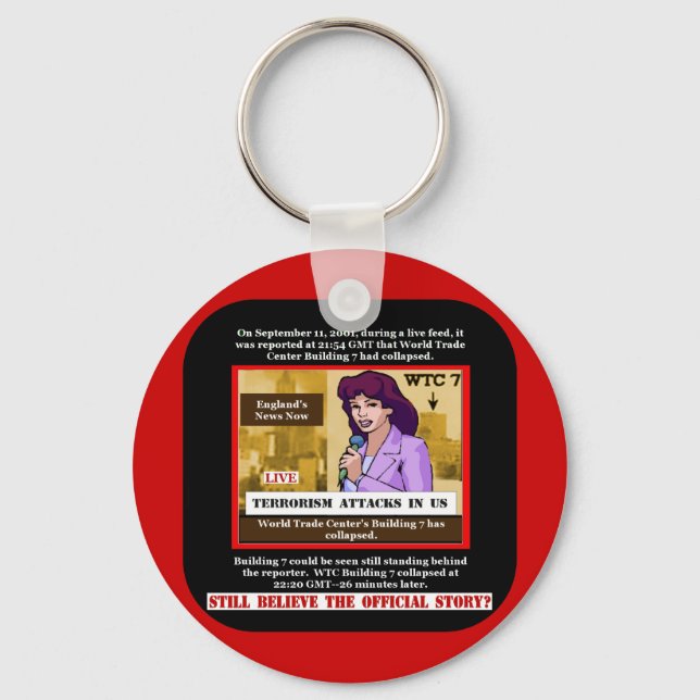 Porte-clés Bâtiment WTC 7 Porte - clé (Recto)