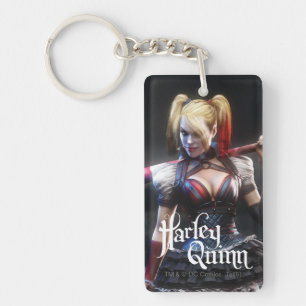 Porte-clés Batman Arkham Knight   Harley Quinn avec chauve-so