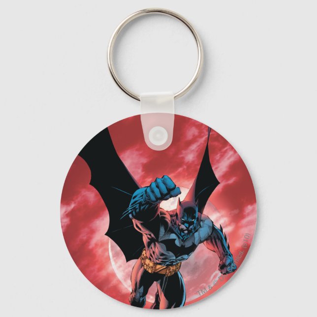 Porte-clés Batman Firey Sky (Recto)