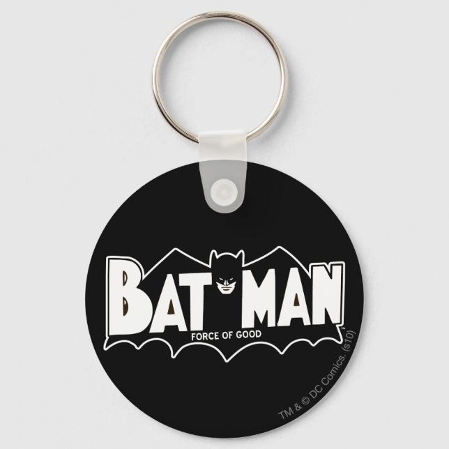 Porte-clés Batman | Logo Force of Good 60s (Recto)