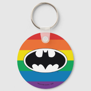 Porte-clés Batman Rainbow Logo