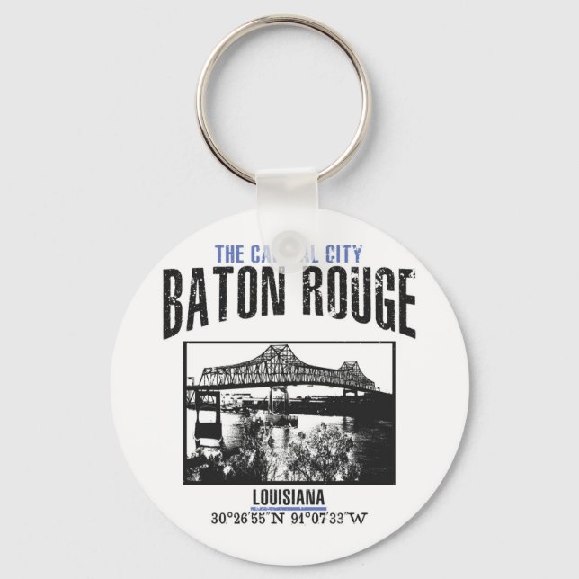 Porte-clés Baton Rouge (Recto)