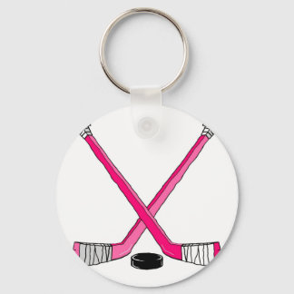 Porte-clés Bâtons de hockey