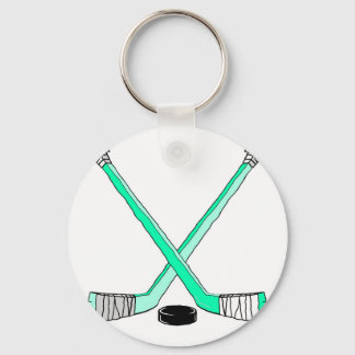 Porte-clés Bâtons de hockey