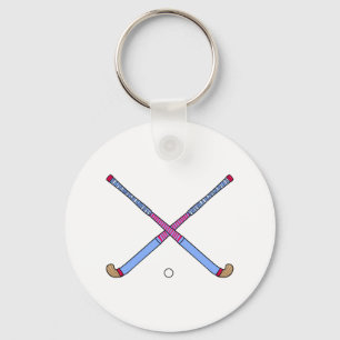 Porte-clés Bâtons de hockey de champ