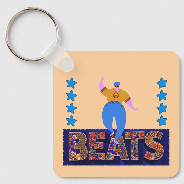 Porte-clés battements de tambour (Recto)