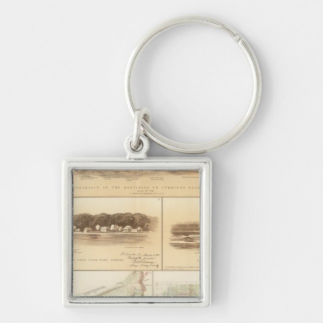 Porte-clés Batteries et travaux de Cumming (Devant)