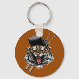 Porte-clés Batteur de tigre
