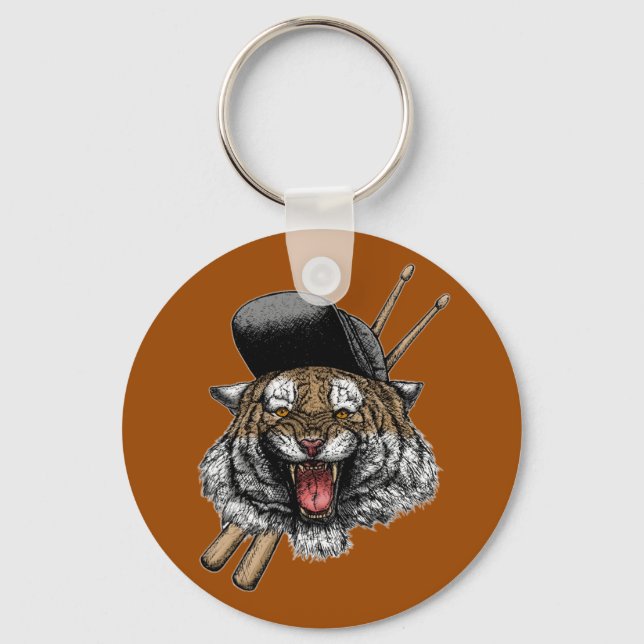 Porte-clés Batteur de tigre (Recto)