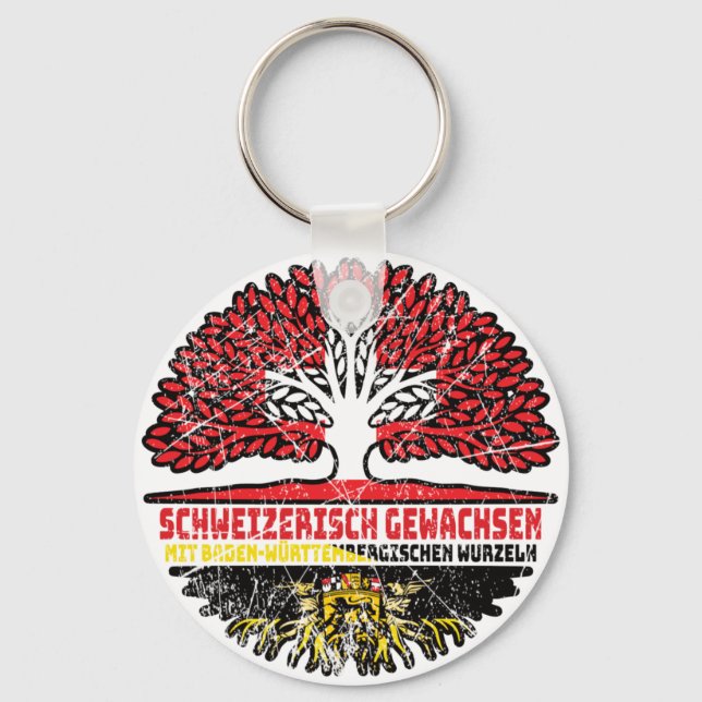 Porte-clés Baum suisse de Bade-Wurtemberg (Recto)