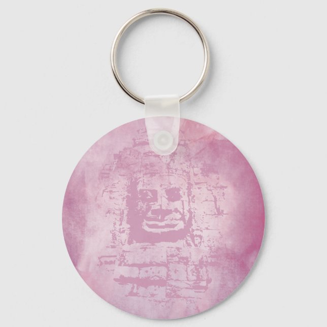 Porte-clés Bayon Face rose (Recto)
