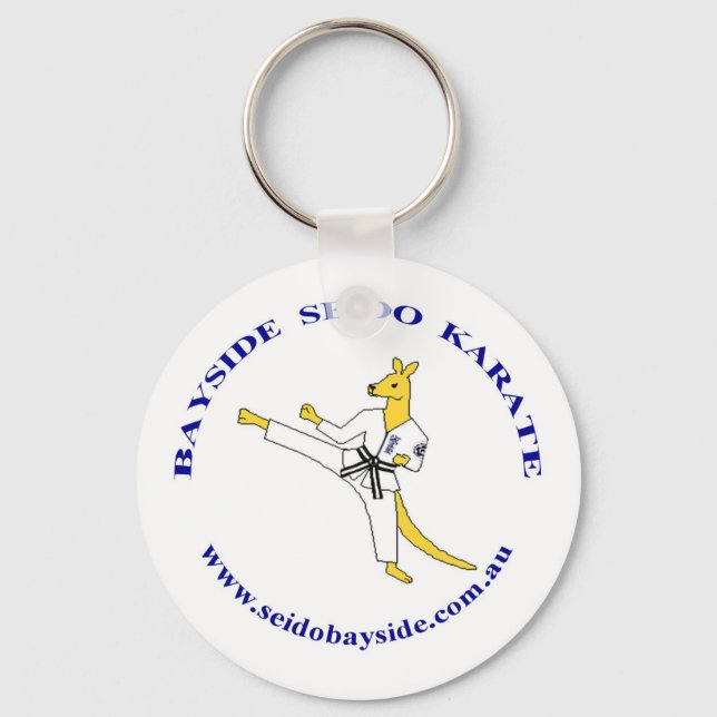 Porte-clés Bayside Kangaroo dans Seido Gi Keyring (Recto)