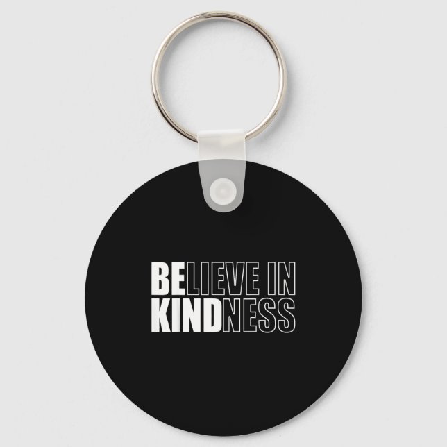 Porte-clés Be Kind Insrational Kindness Motivational Quote Si (Recto)