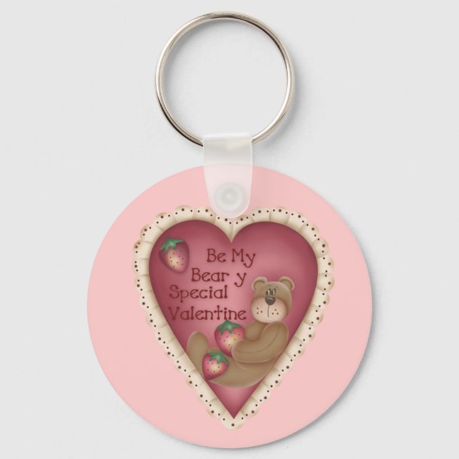 Porte-clés Be My Beary Special Valentine Porte - clé (Recto)