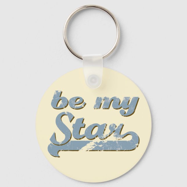Porte-clés Be my Star (Recto)