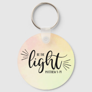 Porte-clés Be the Light Matthew 5:14