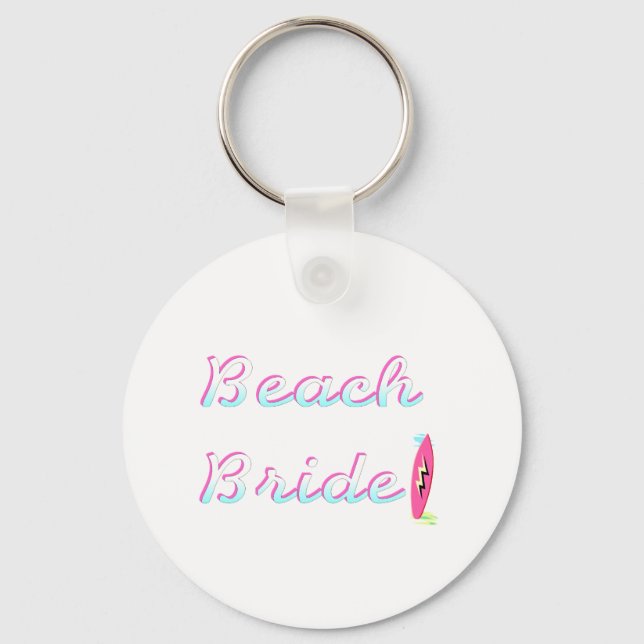 Porte-clés Beach Bride (Surf) (Recto)