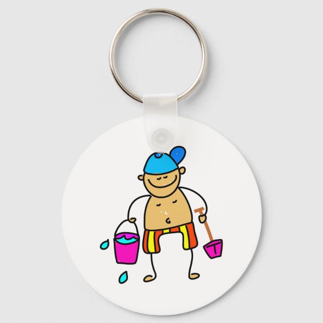 Porte-clés Beach Kid (Recto)